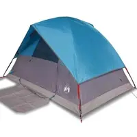 Furnicato Campingzelt Kuppelzelt Blau 215 X 213 X 149 154 Cm