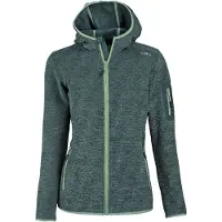 CMP - Women's Jacket Fix Hood 3H19826A - Fleecejacke Gr 36 grau
