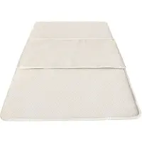 THE WHITE STONE Wasserdichter Matratzenschoner 80x200 cm mit Abnehmbarer Schutzauflage