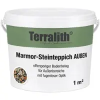 Terralith Marmor Steinteppich Mix Bologne für 1 m2 Außen Fein 2-4 mm