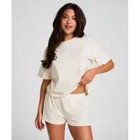 Hunkemoller Pyjamaset Baumwoll Weiß