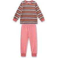 Sanetta Pyjama Homewear Bequem sitzend Pyjama Streifen lang Frottee
