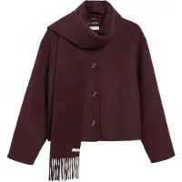 Comma Wendejacke mit abnehmbarer Schal Damen
