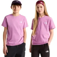 The North Face Teen Evolution Simple Dome Short Sleeve Tee hushed lavender (G6E) M