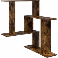 vidaXL Wandregal Raucheiche 67 x 67 x 87 cm Holzwerkstoff