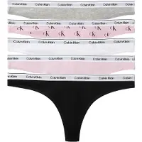 Calvin Klein Underwear Tanga "THONG 5 PK" Packung, Körpernahe Passform