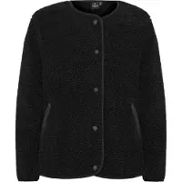 Didriksons Selma, Fleecejacke, Damen, schwarz