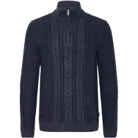 Blend Stehkragenpullover "BHBASIM HALF ZIPP" Baumwollmischung, regular fit