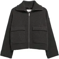 Armedangels - Women's Cotton-Wool Knit Jacket - Freizeitjacke Gr XL schwarz