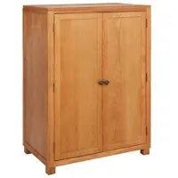 Helloshop26 - Moderner rechteckiger Aufbewahrungsschrank mit großem Stauraum für das Esszimmer 80 x 50 x 115 cm braunes Holz 02_0058224