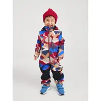 Reima Nurmes Softshelloverall, Cranberry, 122