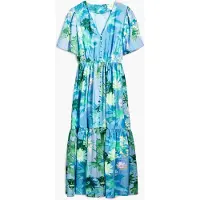Desigual Hemdkleid Nancy 25SWVW18 Blau Regular Fit