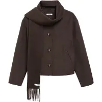 Comma Wendejacke mit abnehmbarer Schal Damen