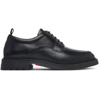 Tommy Hilfiger Halbschuhe Corporate Casual Lth Deck Shoe FM0FM05979 Schwarz 41
