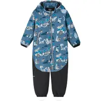 Reima Moomin Mjosa Softshelloverall, Blue Ocean, 98