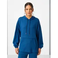 Tommy Life Oversized Kapuzenpullover und weit geschnittene Hosen Set