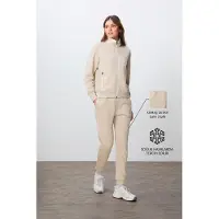 Tommy Life Oversized Sweatshirt mit Reißverschlusskragen und Hose Set