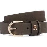 Tommy Hilfiger Gürtel Essential Effortless 2.5 Suede AW0AW19793 Braun 70