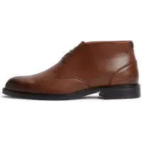 Tommy Hilfiger Herren Corporate Dressy Lth Lace Boot Fm0fm05949 Niedrige Stiefel