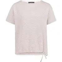 Betty Barclay Sweatshirt "Blusenshirt mit Tunnelzug", Damen, Gr. 36, beige, Obermaterial: 75% Polyester PES. 22% Viskose CV. 3% Elasthan EL., Sweatshirts Sweatshirt