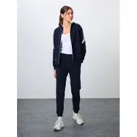 Tommy Life Oversized Kapuzen-Zip-Sweatshirt und Hose Set