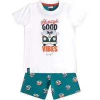Mr Wonderful Always Good Vibes Schlafanzug