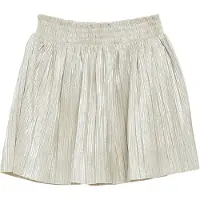 s.Oliver Plissierter Rock mit Silbereffekt und integrierter Shorts