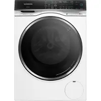 Siemens iQ700 WN54C2A90, Frontlader, Freistehend, Weiß, Links, Schwarz, Schwarz