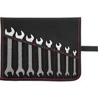 Format Doppelmaulschlüssel-Satz DIN 3110 6-22mm 8-teilig in Rolltasche