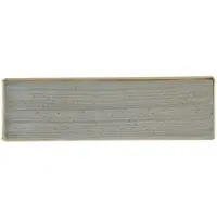 Churchill Livingstone Stonecast Peppercorn Grey Tablett Mit Griff 29,5 x 8,8cm