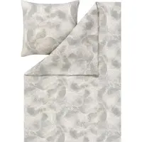 Estella Mako Interlock Jersey Bettwäsche Marco stein 135x200 cm + 80x80 cm