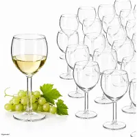 MamboCat 60x Ballon Weingläser 190ml Wasserglas Rotweinkelch Weißwein Gastro