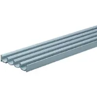 Hettich MB-DVD-Halter, ablängbar,Anz. CD/DVD max. 32,L 1050mm, 41936, Kunststoff aluopt.