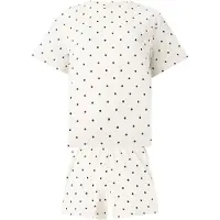 Hunkemoller Pyjama Set Loose Weiß
