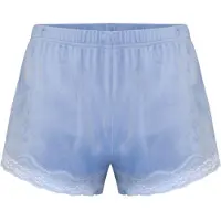 Hunkemoller Samit-Spitzen-Short Blau