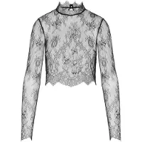 Hunkemoller Top Camille Schwarz
