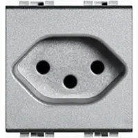 Legrand Steckdose Living&Light Aluminium NT4164/13 1 St.