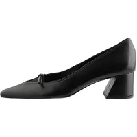 Högl Damen Pumps Schwarz Leder Größe: 40