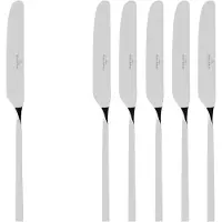 Villeroy & Boch Tafelmesser "Tafelmesser NewWave 236 mm 6er Set silber" Spülmaschinenfest