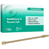 Hansgrohe AddStoris S porte-serviettes de bain, 41767140, 41767140
