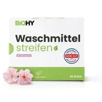 BiOHY Waschmittel Universal Frühlingsduft, Blätter, 100% wasserlöslich, Waschladungen 60