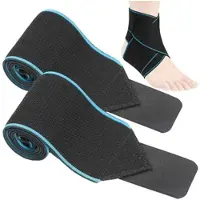 Speeron 2er-Set flexible Sprunggelenkbandagen, für rechtes & linkes Fußgelenk