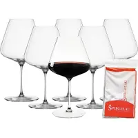 Spiegelau Definition Burgunderglas 960 ml 6er Set + Poliertuch