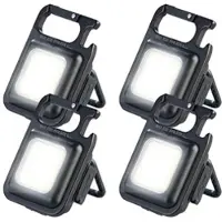 Pearl 4er-Set Multifunktions-Arbeitsleuchte, 5W COB-LED, 500lm, Akku