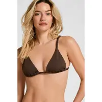 Hunkemoller Triangel-Bikini-Oberteil Riva Braun