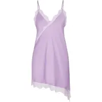 Hunkemoller Slipdress Asymmetric Lila