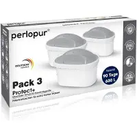 Pearlco Filterkartuschen unimax Protect+ Pack 3 kompatibel mit Brita Maxtra+