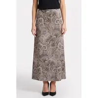 Guess Marciano GUESS Alanis Midi Skirt Floral Paisley Taupe Größe: 42 | Midiröcke Outlet | Damen | Schwarz