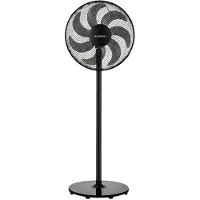 Opviq , Kumtel KTF-760, Standventilator, Schwarz,100% ABS, 45 x 40 x 130 cm