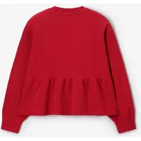 Sissy-Boy Peplum-Sweater - Rot | Größe: M